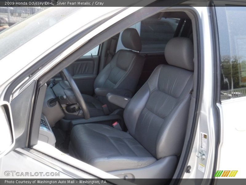 Silver Pearl Metallic / Gray 2009 Honda Odyssey EX-L
