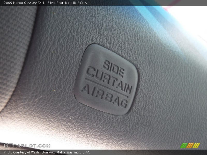 Silver Pearl Metallic / Gray 2009 Honda Odyssey EX-L