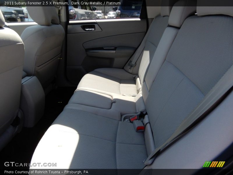 Dark Gray Metallic / Platinum 2011 Subaru Forester 2.5 X Premium