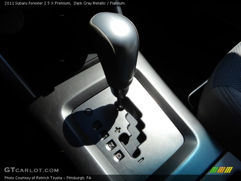 Dark Gray Metallic / Platinum 2011 Subaru Forester 2.5 X Premium