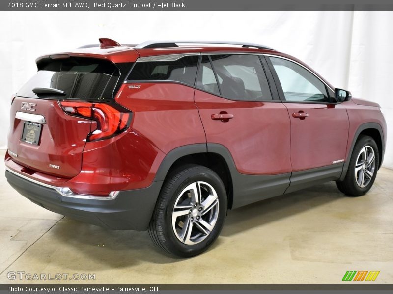 Red Quartz Tintcoat / ­Jet Black 2018 GMC Terrain SLT AWD