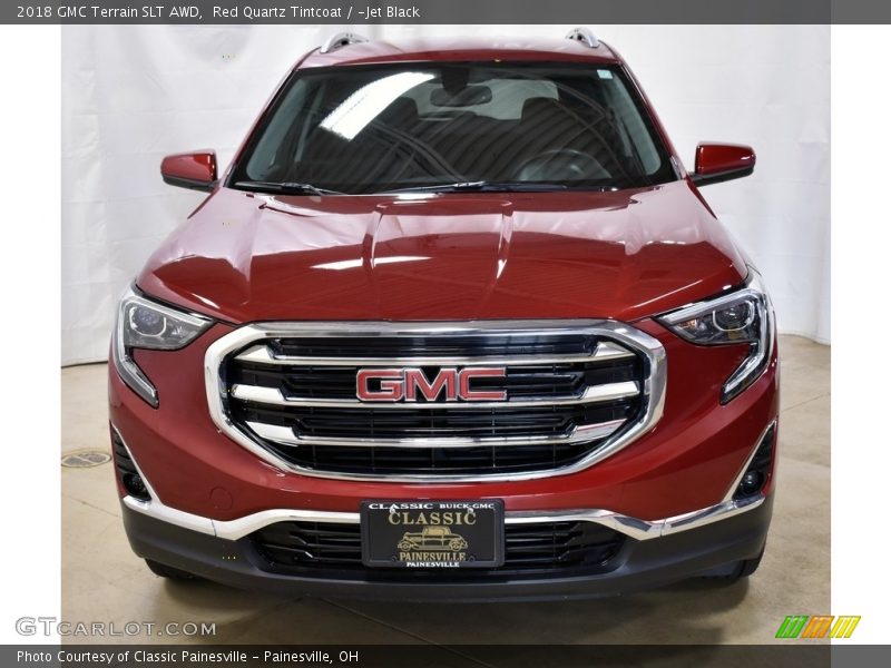 Red Quartz Tintcoat / ­Jet Black 2018 GMC Terrain SLT AWD