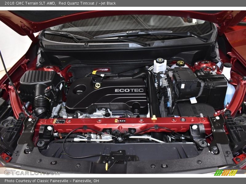 Red Quartz Tintcoat / ­Jet Black 2018 GMC Terrain SLT AWD