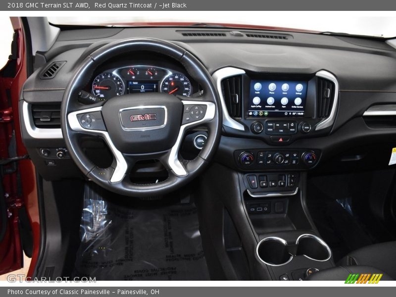 Red Quartz Tintcoat / ­Jet Black 2018 GMC Terrain SLT AWD
