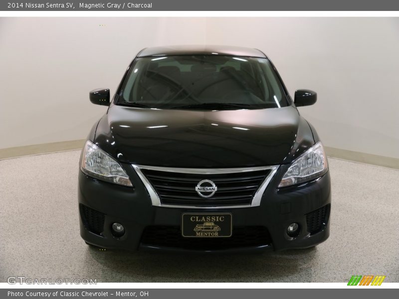 Magnetic Gray / Charcoal 2014 Nissan Sentra SV