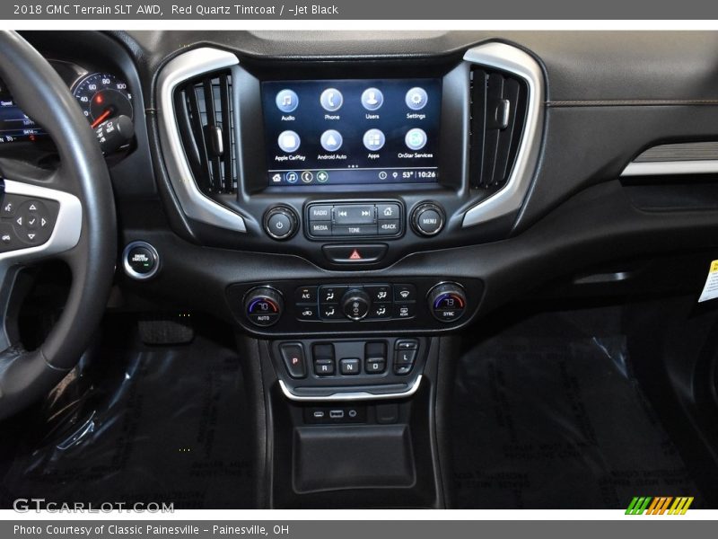Red Quartz Tintcoat / ­Jet Black 2018 GMC Terrain SLT AWD