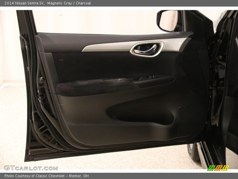 Magnetic Gray / Charcoal 2014 Nissan Sentra SV
