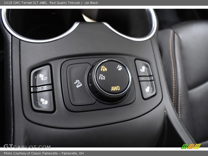 Red Quartz Tintcoat / ­Jet Black 2018 GMC Terrain SLT AWD