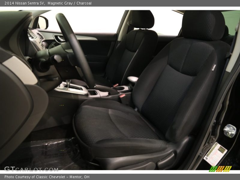 Magnetic Gray / Charcoal 2014 Nissan Sentra SV