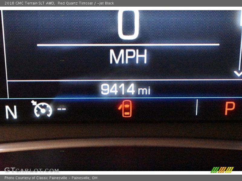 Red Quartz Tintcoat / ­Jet Black 2018 GMC Terrain SLT AWD