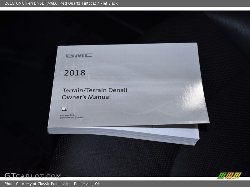 Red Quartz Tintcoat / ­Jet Black 2018 GMC Terrain SLT AWD
