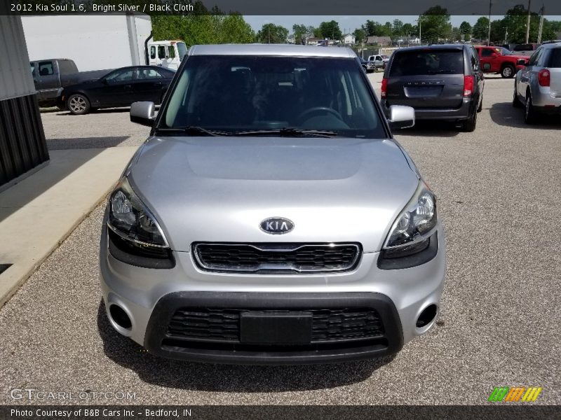 Bright Silver / Black Cloth 2012 Kia Soul 1.6