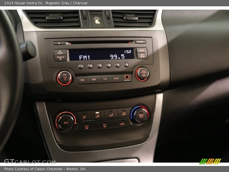 Magnetic Gray / Charcoal 2014 Nissan Sentra SV