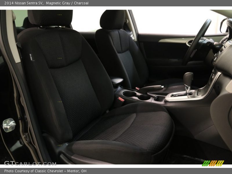 Magnetic Gray / Charcoal 2014 Nissan Sentra SV