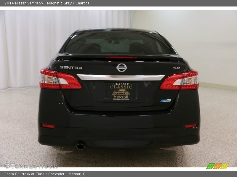 Magnetic Gray / Charcoal 2014 Nissan Sentra SV