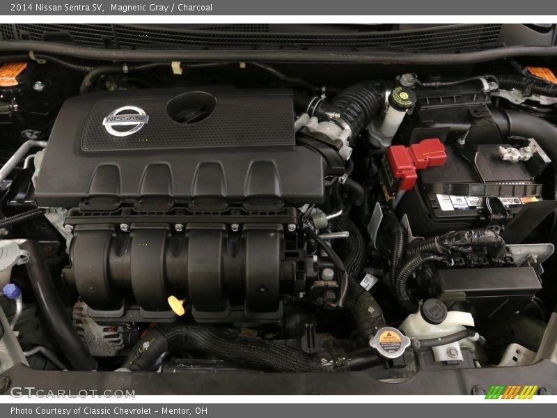 Magnetic Gray / Charcoal 2014 Nissan Sentra SV