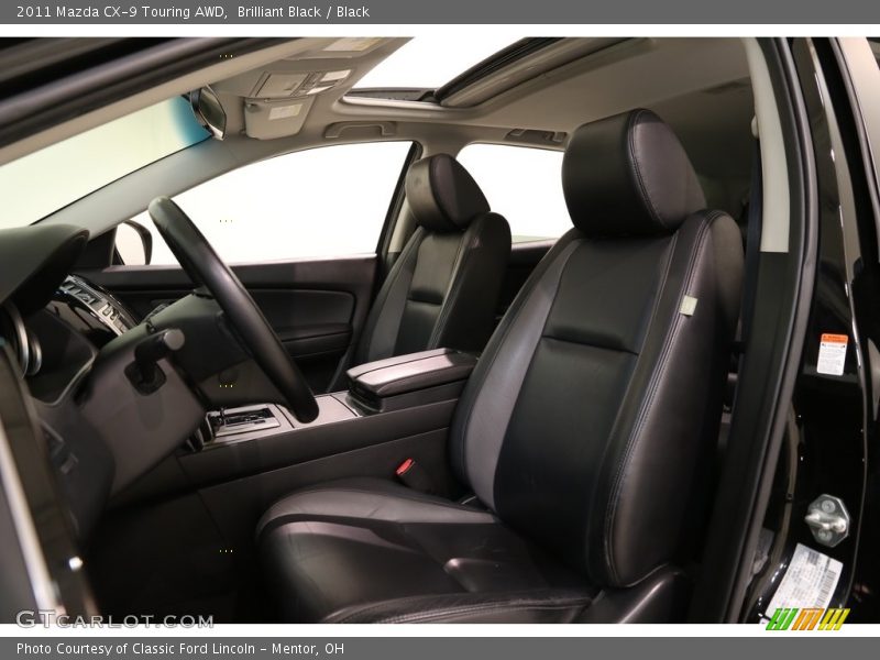 Brilliant Black / Black 2011 Mazda CX-9 Touring AWD