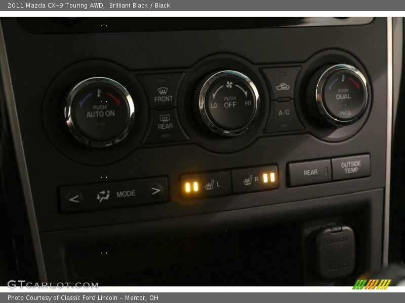 Brilliant Black / Black 2011 Mazda CX-9 Touring AWD