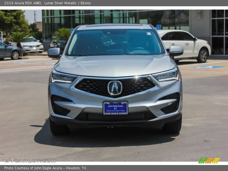 Lunar Silver Metallic / Ebony 2019 Acura RDX AWD