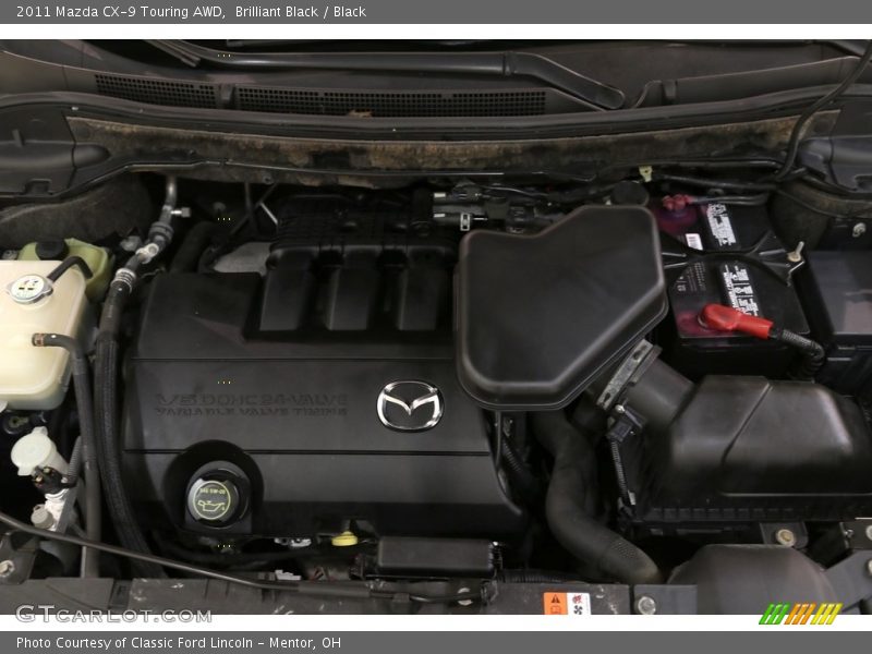 Brilliant Black / Black 2011 Mazda CX-9 Touring AWD