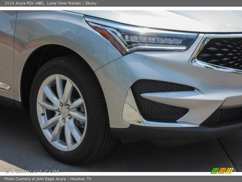 Lunar Silver Metallic / Ebony 2019 Acura RDX AWD
