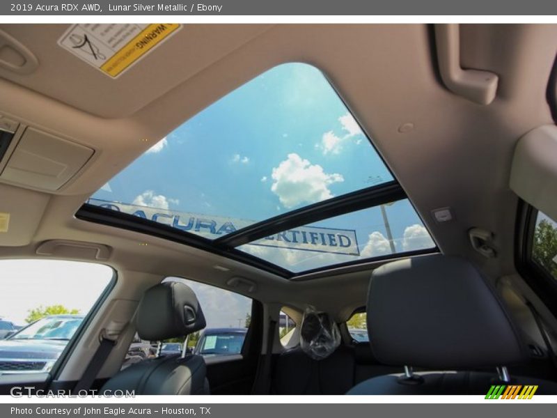 Lunar Silver Metallic / Ebony 2019 Acura RDX AWD