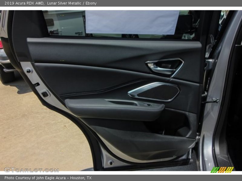 Lunar Silver Metallic / Ebony 2019 Acura RDX AWD