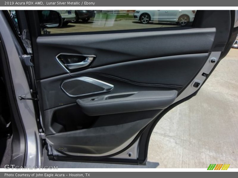 Lunar Silver Metallic / Ebony 2019 Acura RDX AWD