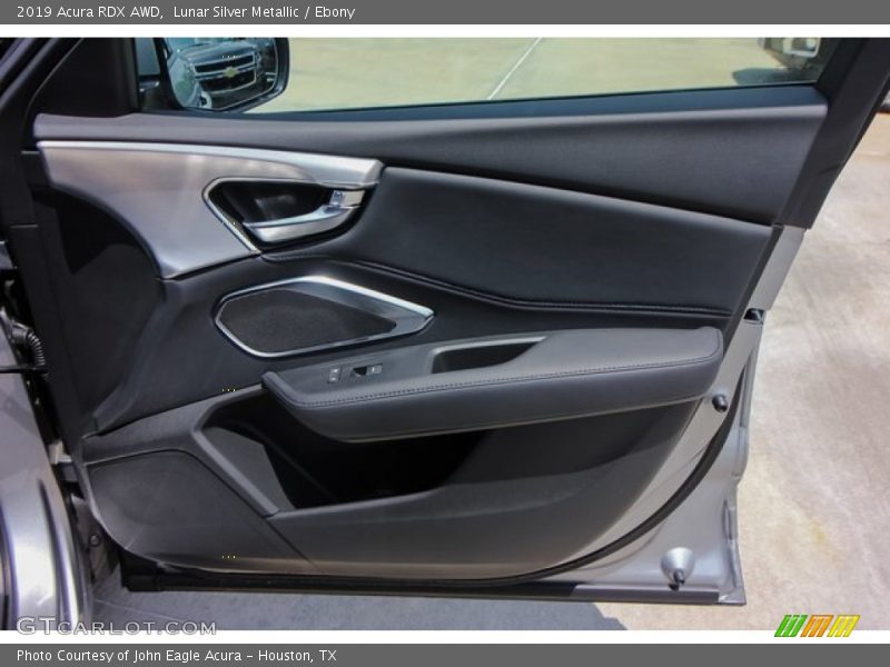 Lunar Silver Metallic / Ebony 2019 Acura RDX AWD
