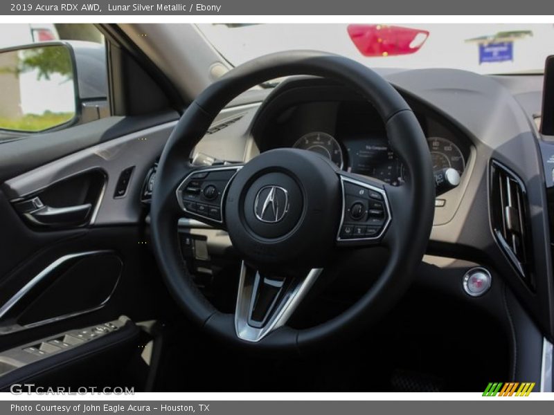 Lunar Silver Metallic / Ebony 2019 Acura RDX AWD