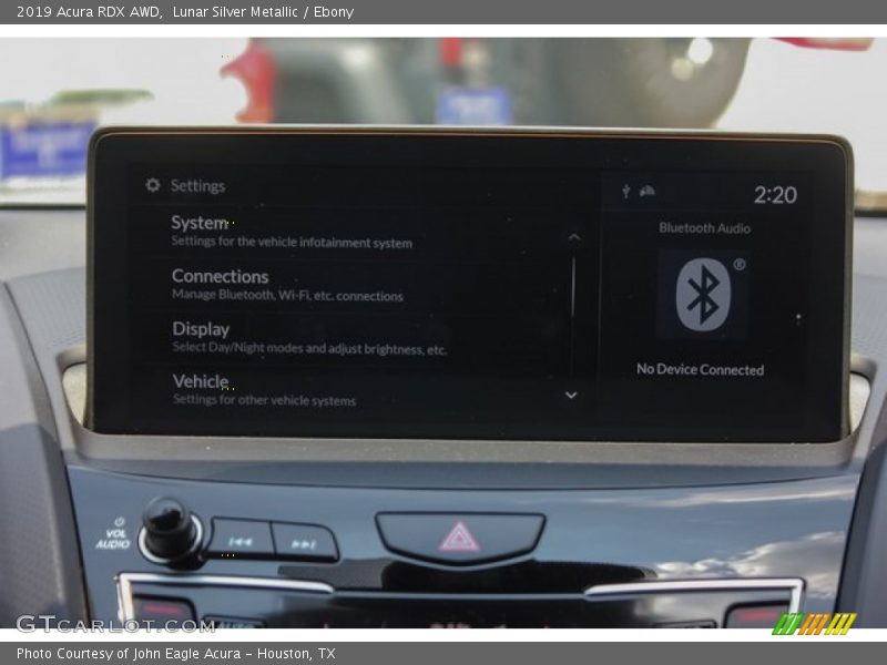 Lunar Silver Metallic / Ebony 2019 Acura RDX AWD