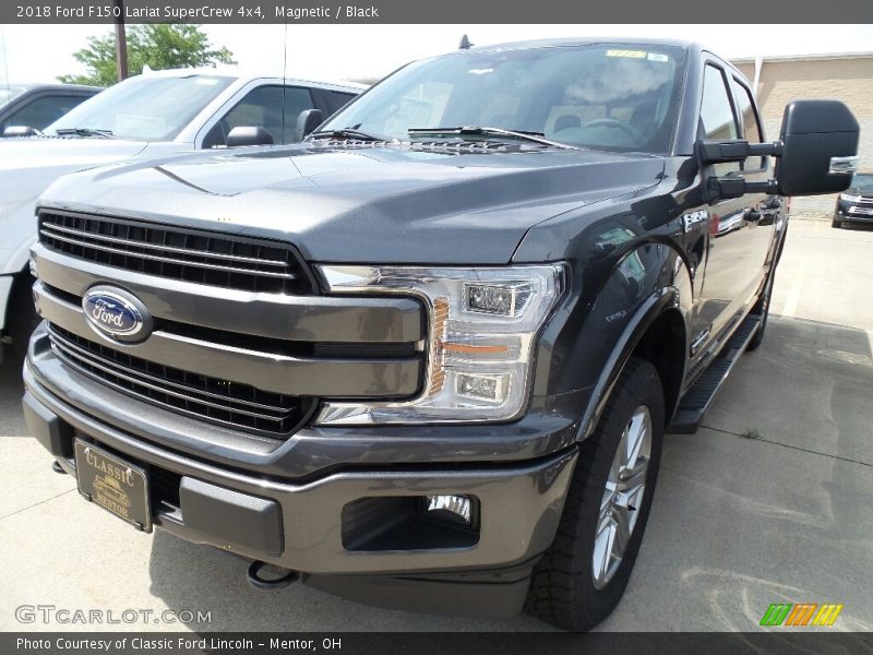 Magnetic / Black 2018 Ford F150 Lariat SuperCrew 4x4