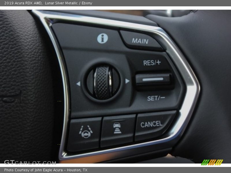Lunar Silver Metallic / Ebony 2019 Acura RDX AWD