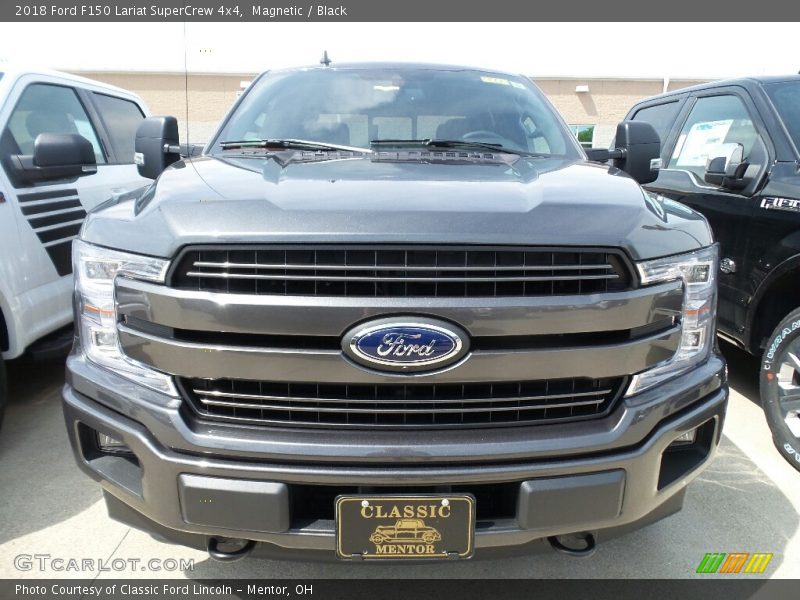 Magnetic / Black 2018 Ford F150 Lariat SuperCrew 4x4
