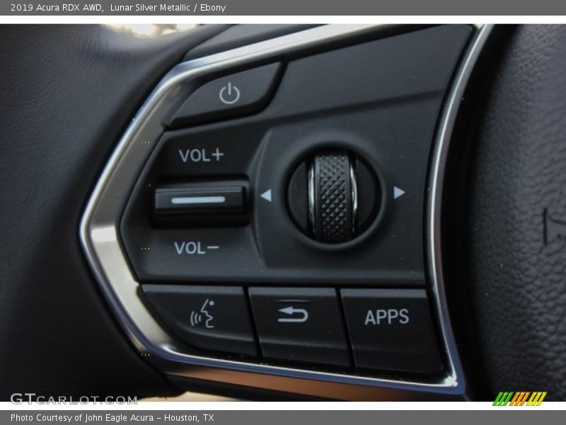 Lunar Silver Metallic / Ebony 2019 Acura RDX AWD