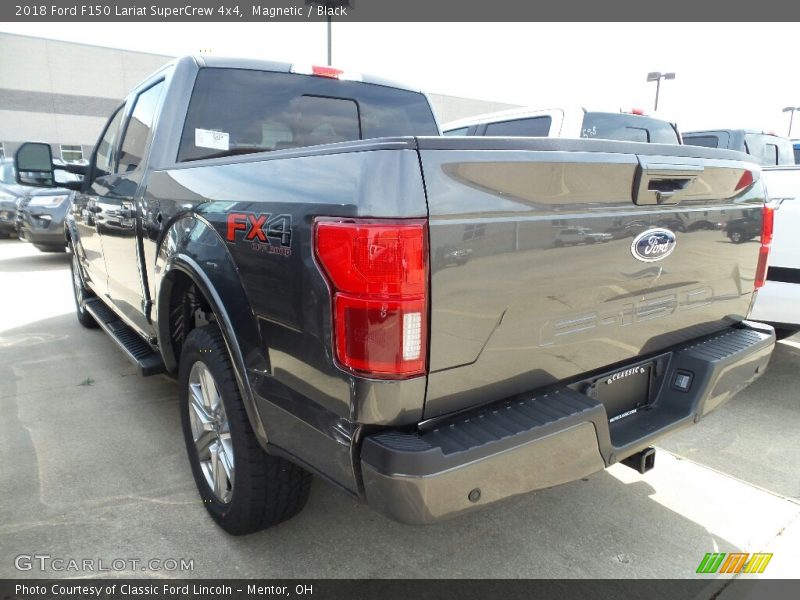 Magnetic / Black 2018 Ford F150 Lariat SuperCrew 4x4