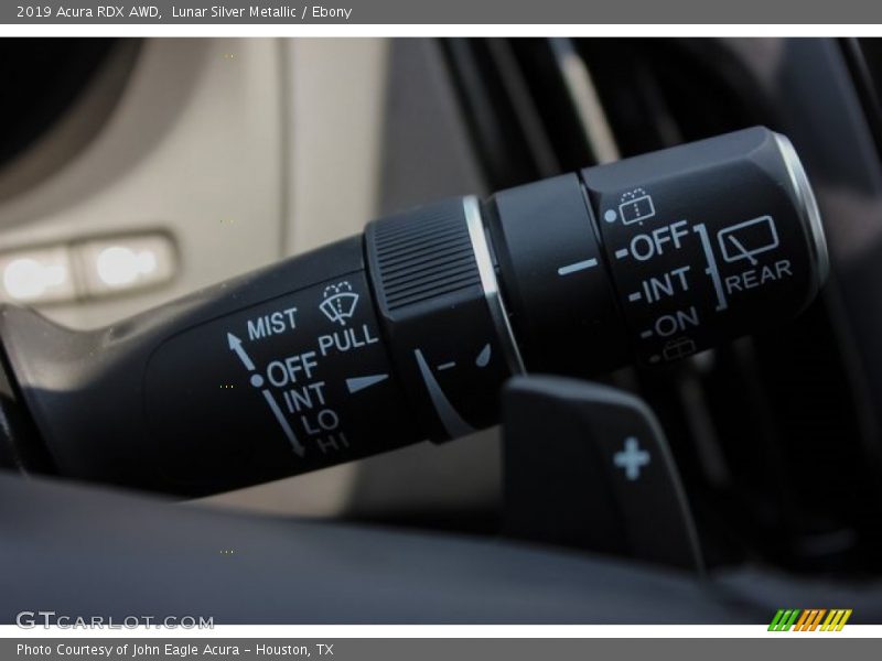 Lunar Silver Metallic / Ebony 2019 Acura RDX AWD