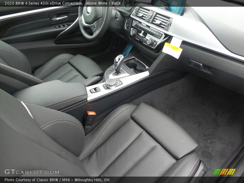  2020 4 Series 430i xDrive Convertible Black Interior