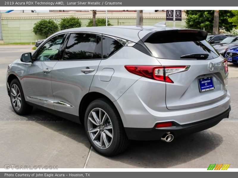 Lunar Silver Metallic / Graystone 2019 Acura RDX Technology AWD