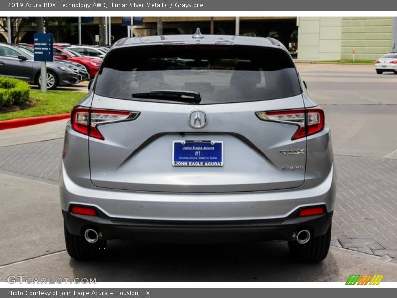 Lunar Silver Metallic / Graystone 2019 Acura RDX Technology AWD