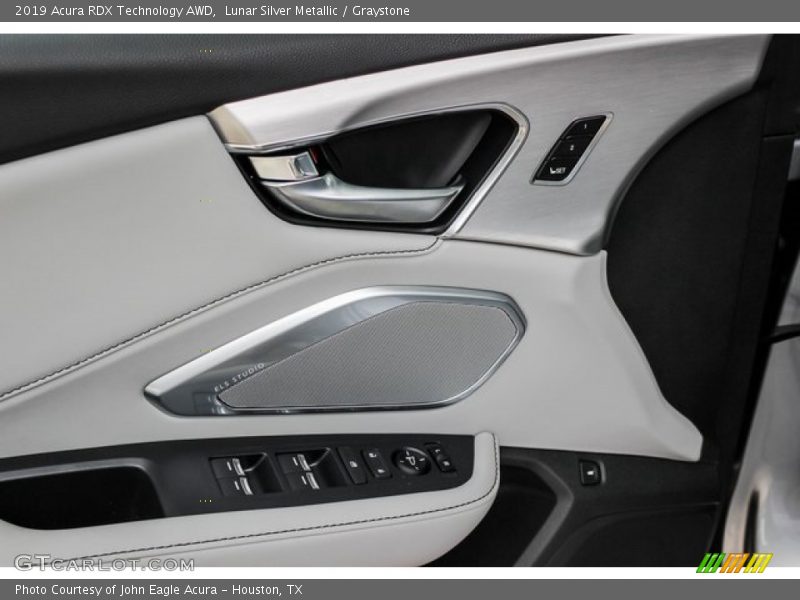 Lunar Silver Metallic / Graystone 2019 Acura RDX Technology AWD