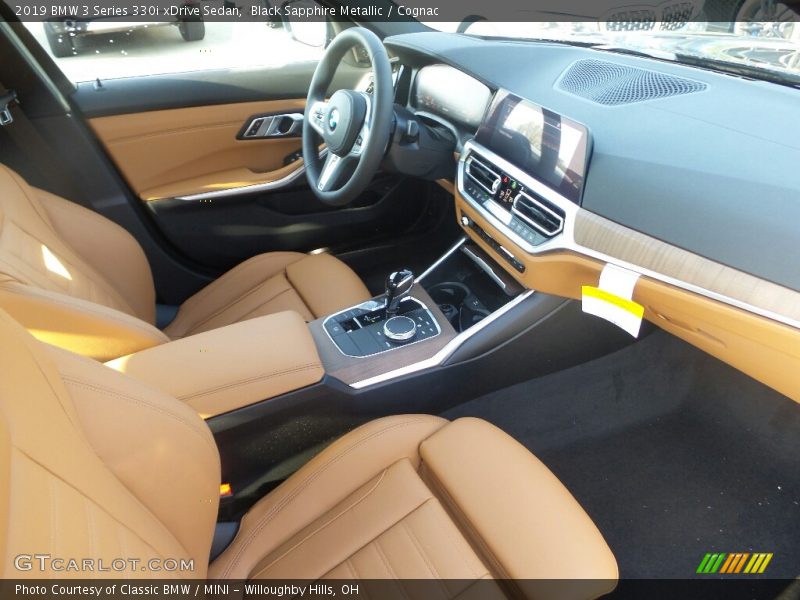 Black Sapphire Metallic / Cognac 2019 BMW 3 Series 330i xDrive Sedan