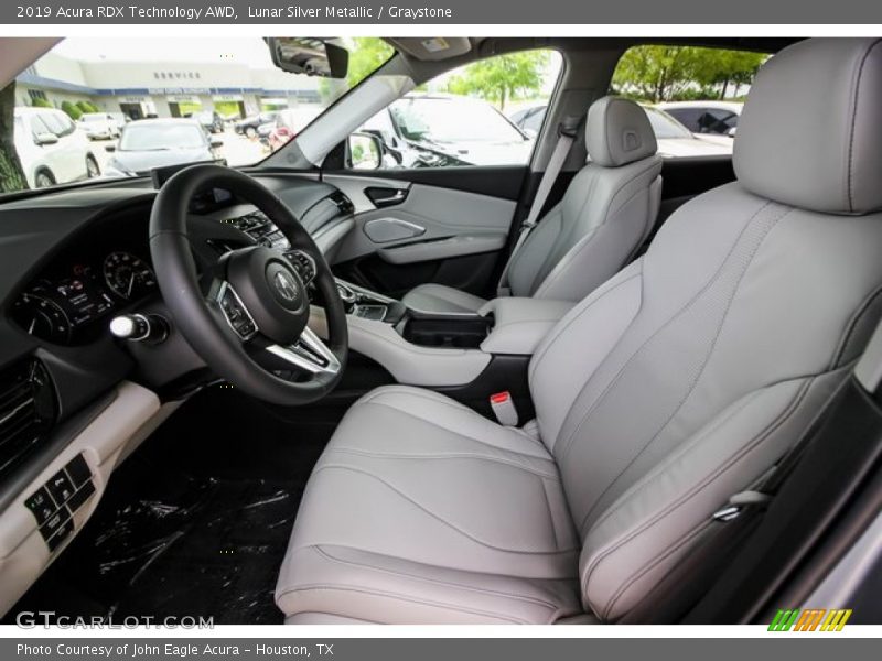 Lunar Silver Metallic / Graystone 2019 Acura RDX Technology AWD
