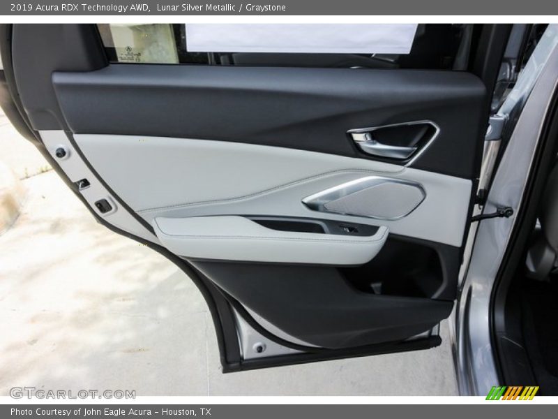 Lunar Silver Metallic / Graystone 2019 Acura RDX Technology AWD