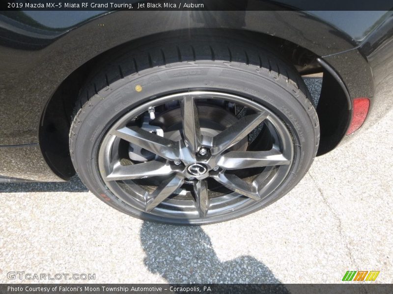 Jet Black Mica / Auburn 2019 Mazda MX-5 Miata RF Grand Touring