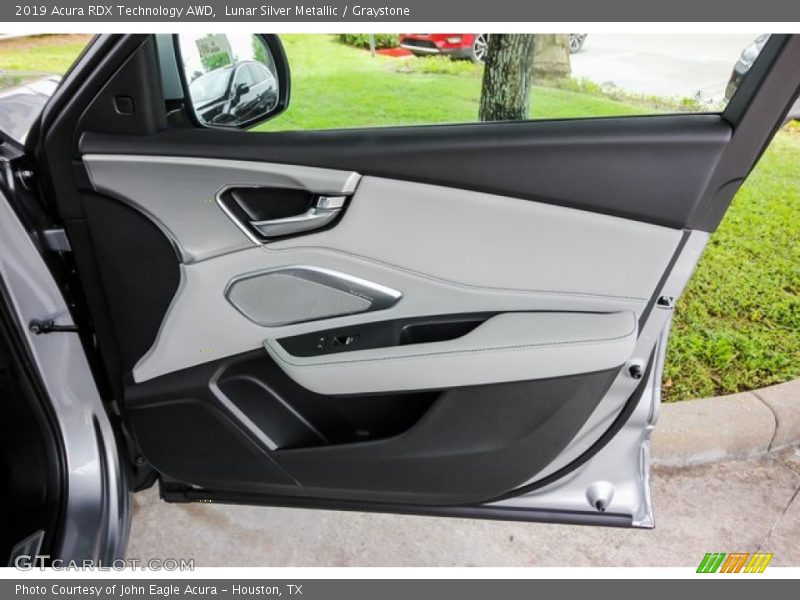 Lunar Silver Metallic / Graystone 2019 Acura RDX Technology AWD