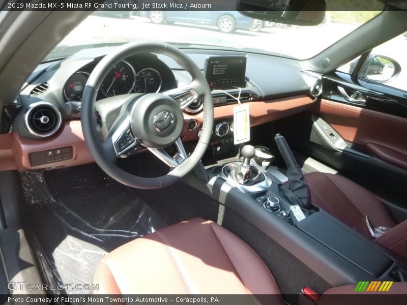  2019 MX-5 Miata RF Grand Touring Auburn Interior