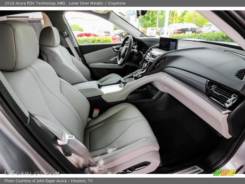 Lunar Silver Metallic / Graystone 2019 Acura RDX Technology AWD