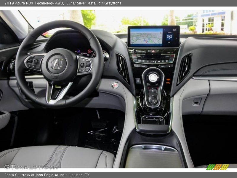 Lunar Silver Metallic / Graystone 2019 Acura RDX Technology AWD