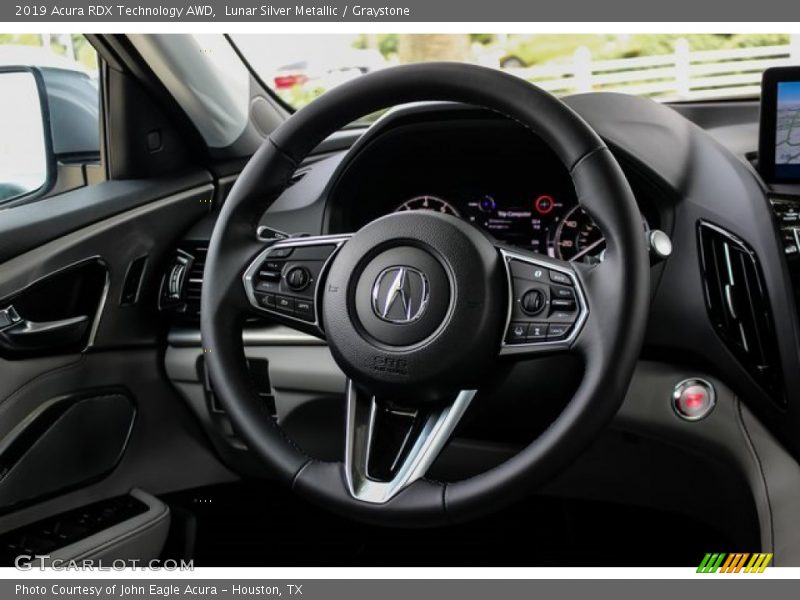 Lunar Silver Metallic / Graystone 2019 Acura RDX Technology AWD